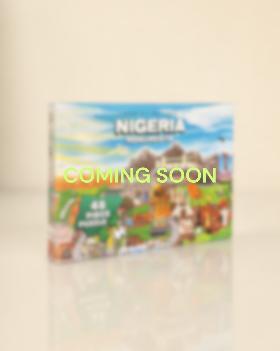 Nigeria Monuments Jigsaw Puzzle - 48 Piece