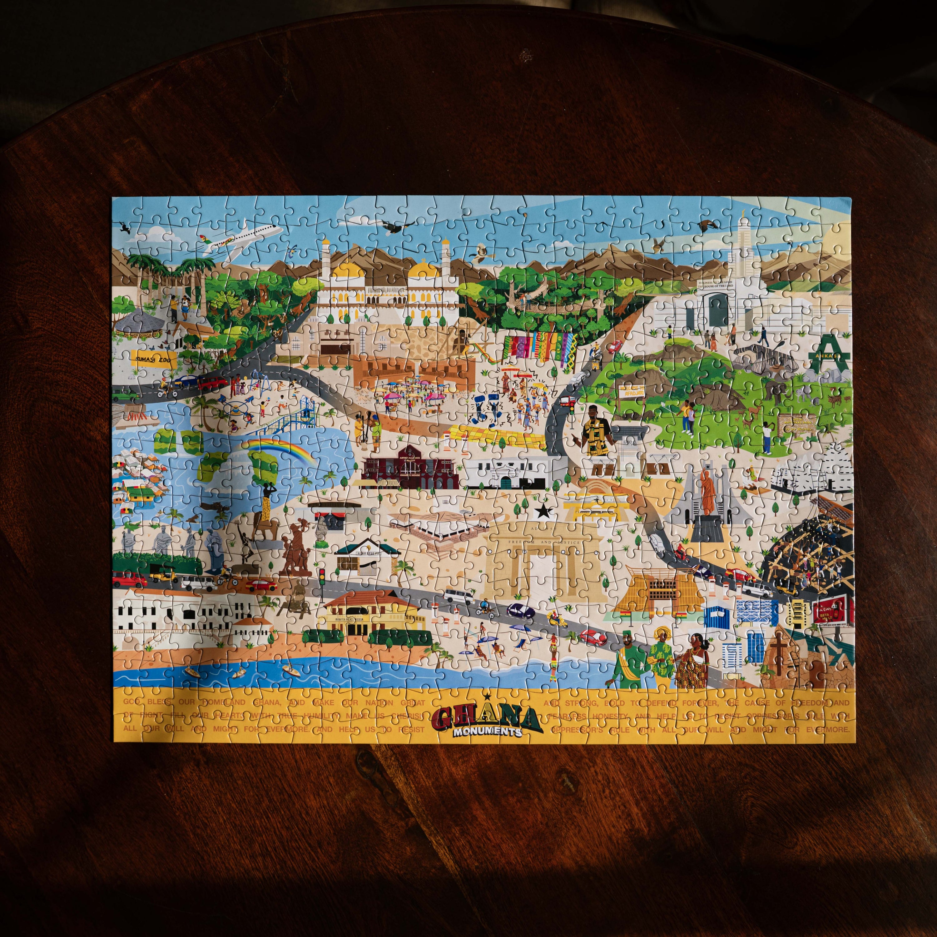 Ghana Monuments Jigsaw Puzzle - 500 Piece
