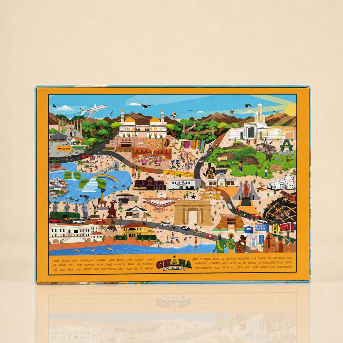 Ghana Monuments Jigsaw Puzzle - 500 Piece