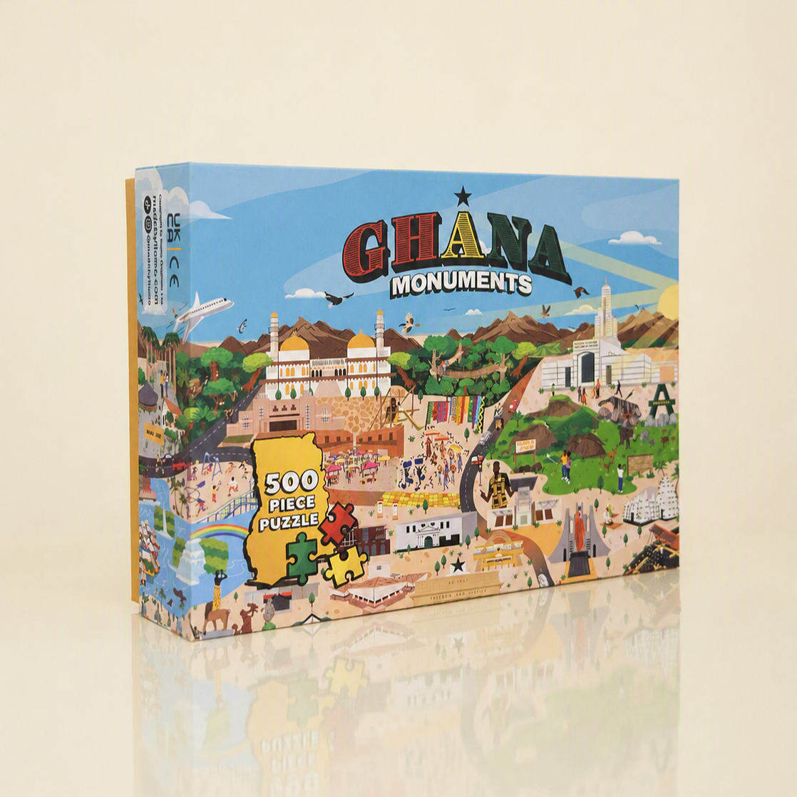 Ghana Monuments Jigsaw Puzzle - 500 Piece