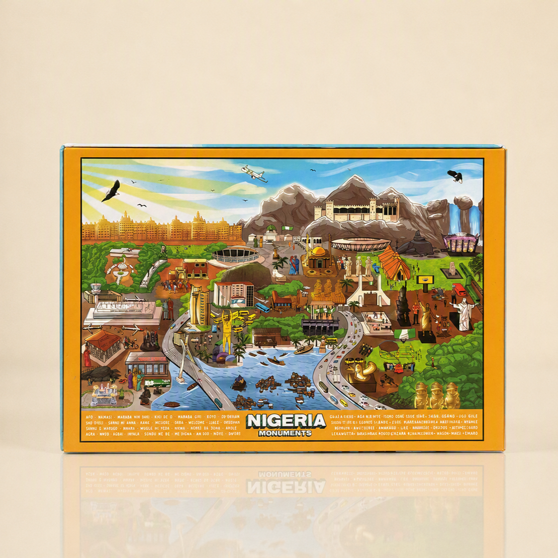 Nigeria Monuments Jigsaw Puzzle - 500 Piece