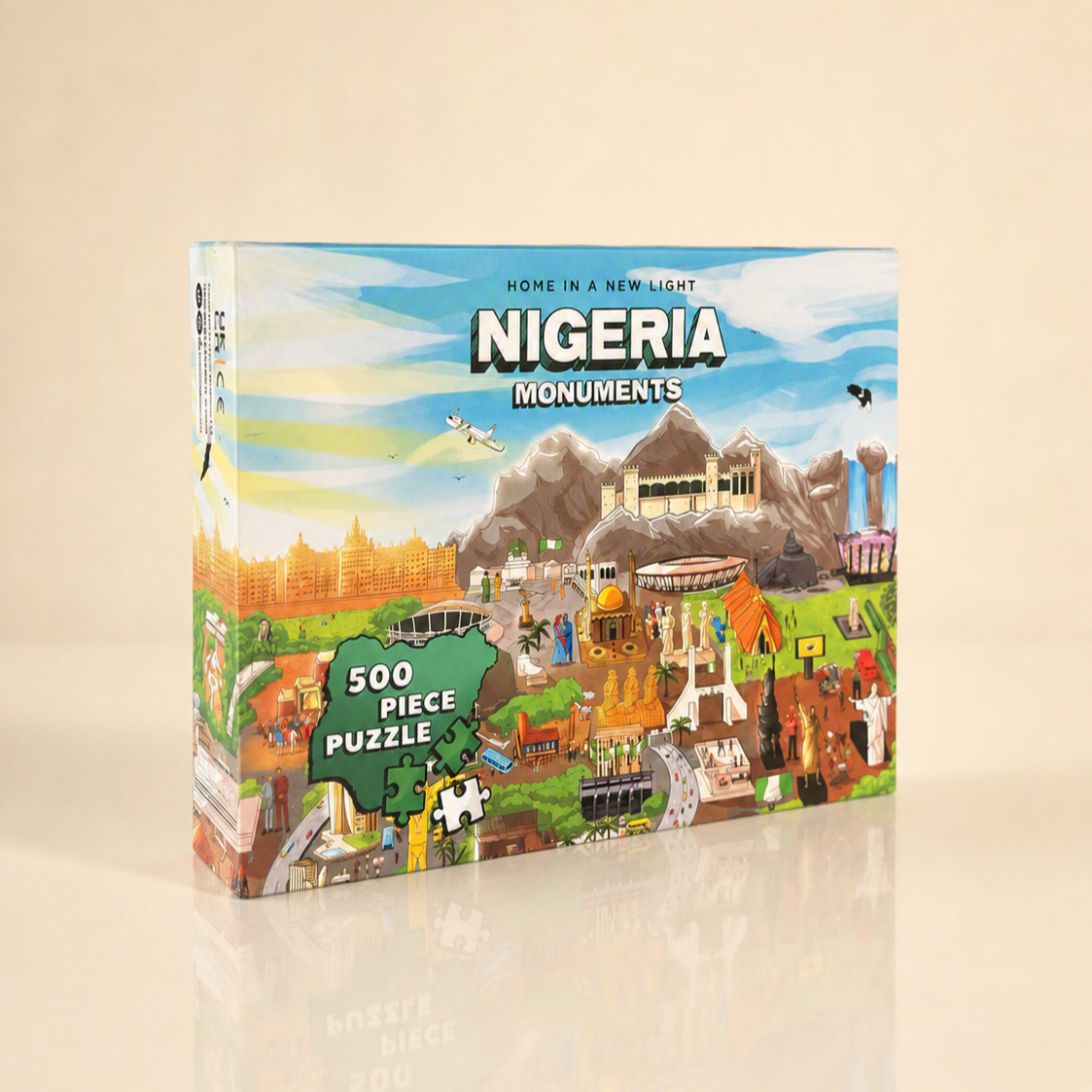 Nigeria Monuments Jigsaw Puzzle - 500 Piece