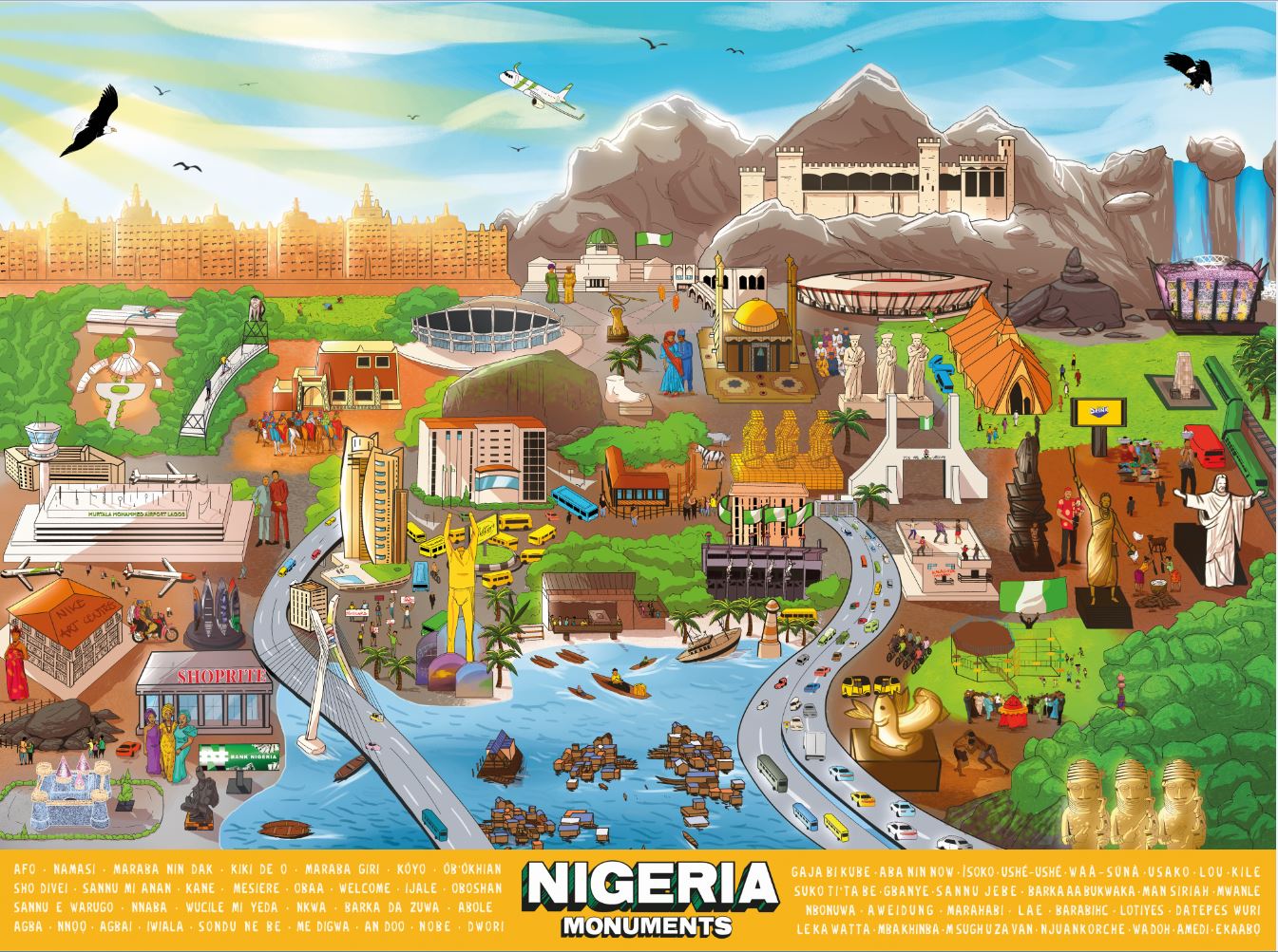 Nigeria Jigsaw Puzzle (1000 Piece) - Free E-Booklet